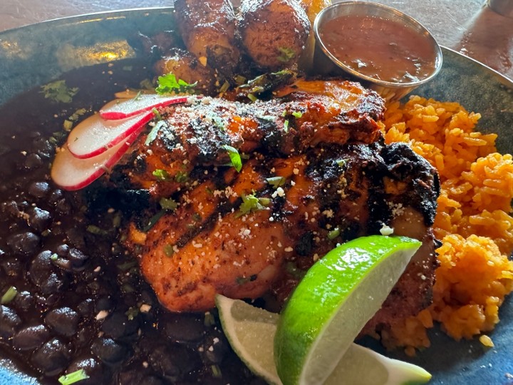 ACHIOTE CHICKEN PLATTER