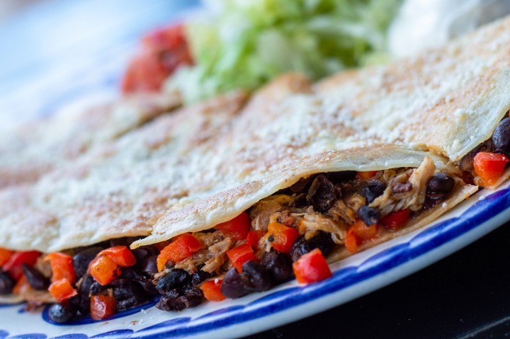 ACHIOTE CHICKEN QUESADILLA