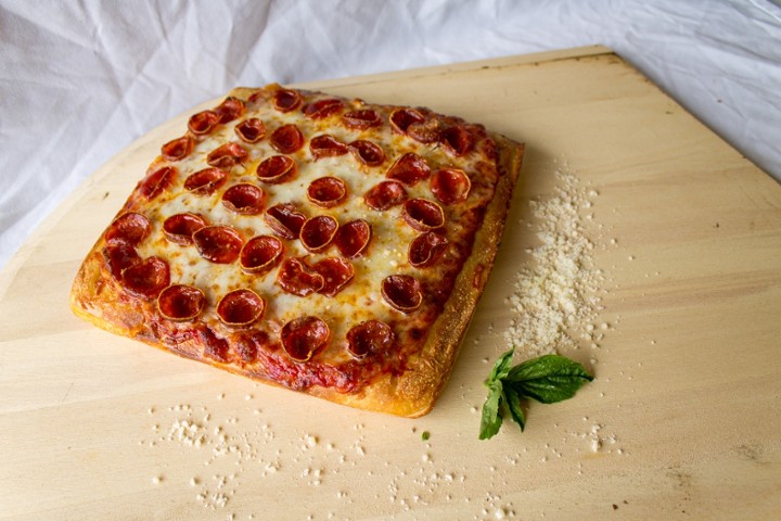 @ The Tandem Connection - 10 Inch Square Sicilian (4 cut)
