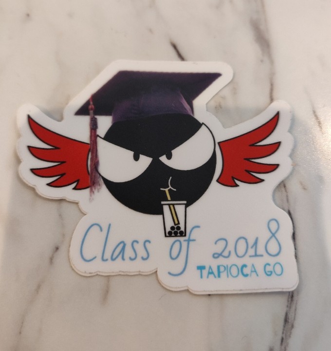 Class of 2018 sticker