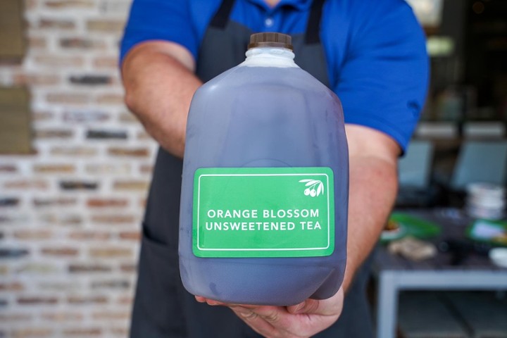 Gallon Orange Blossom Unsweet Tea