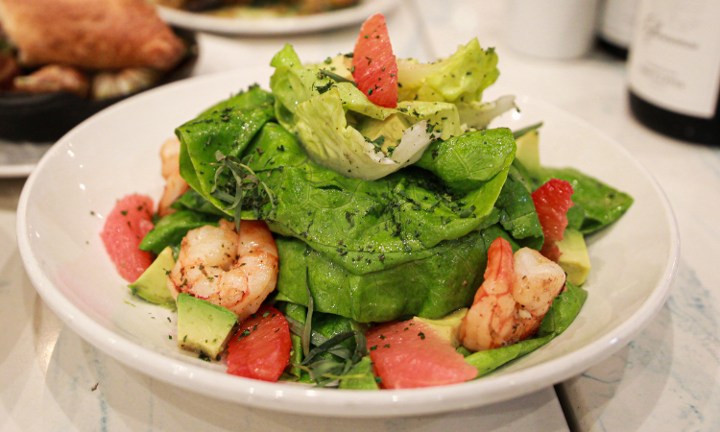 Butter Lettuce & Prawn Salad