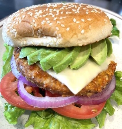 Deluxe Veggie Burger