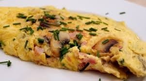 Ham & Mushroom Omelette