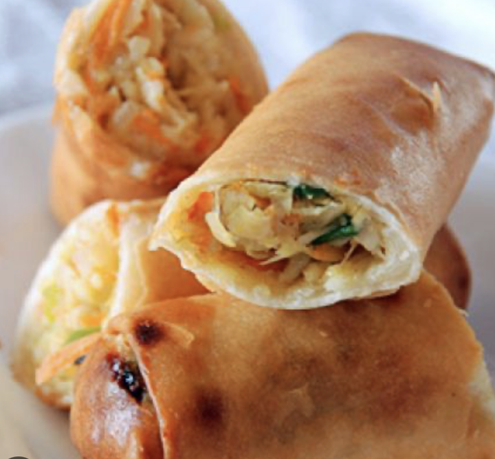 Veggie Spring Rolls (4)