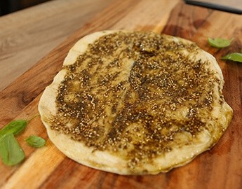 Zatar Pizza with 1 Toppings & Fountain Drink