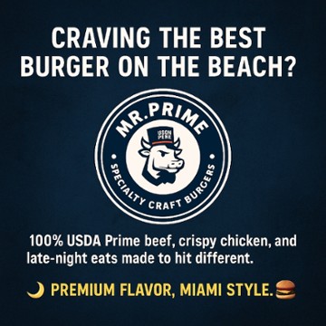 Mr. Prime Burger 5600 Collins Ave