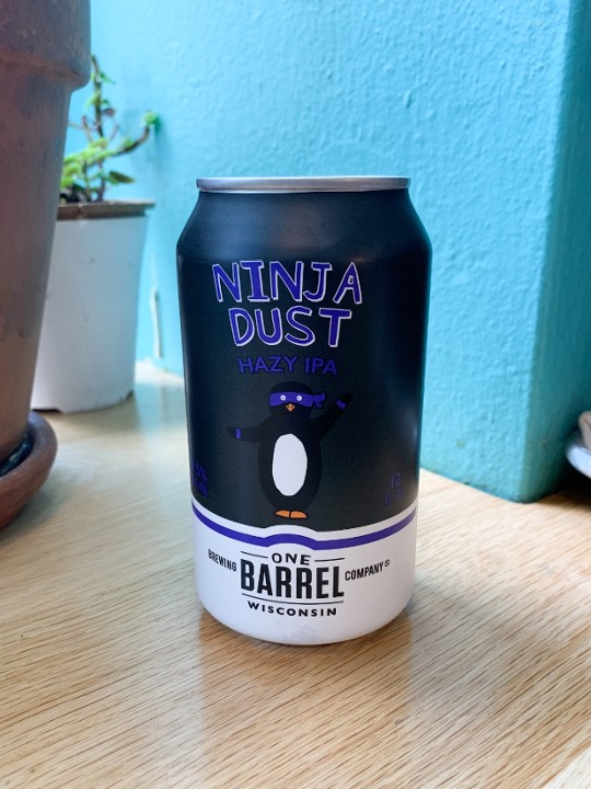 Ninja Dust Hazy IPA - One Barrel