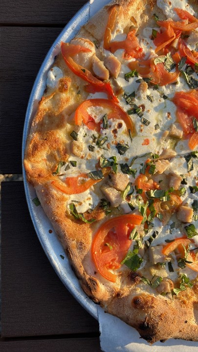 Tuscan Chicken Pizza