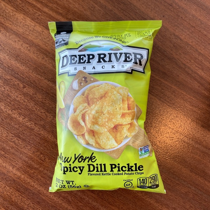 Spicy Dill Pickle Chips