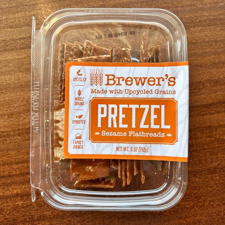 Brewer's Pretzel Sesame Flatbreads