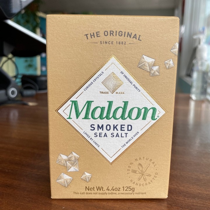 Smoked Maldon Sea Salt 4.4 oz.