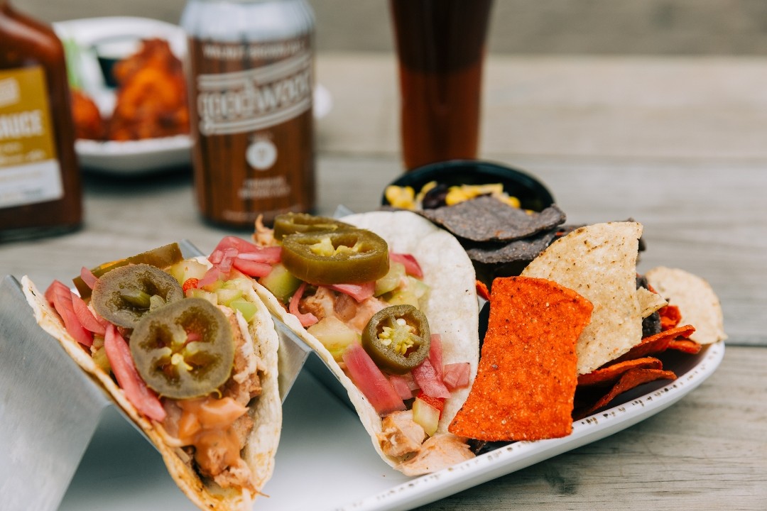 Chopped Brisket Tacos