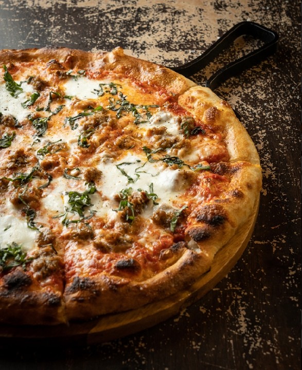 Meatball & Burrata Pizza