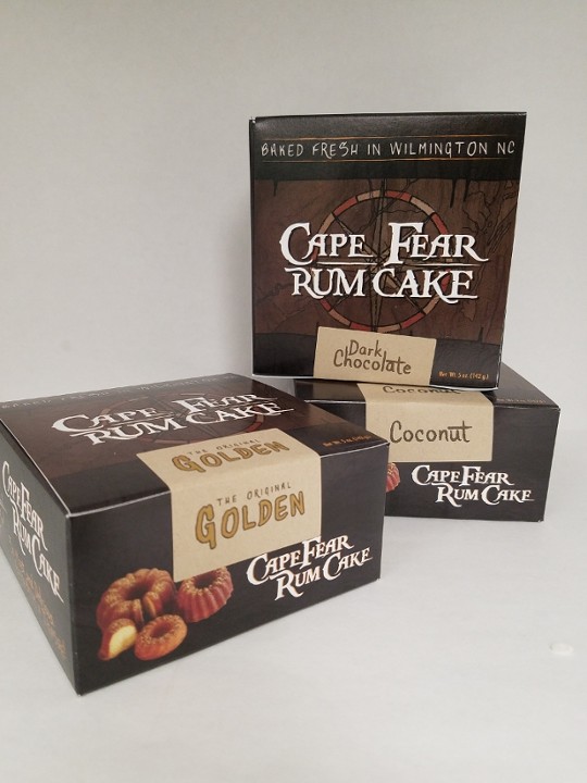 Cape Fear Rum Cake Dark Chocolate 5oz