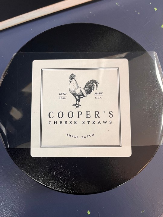 Cooper Cheese Straw Tin