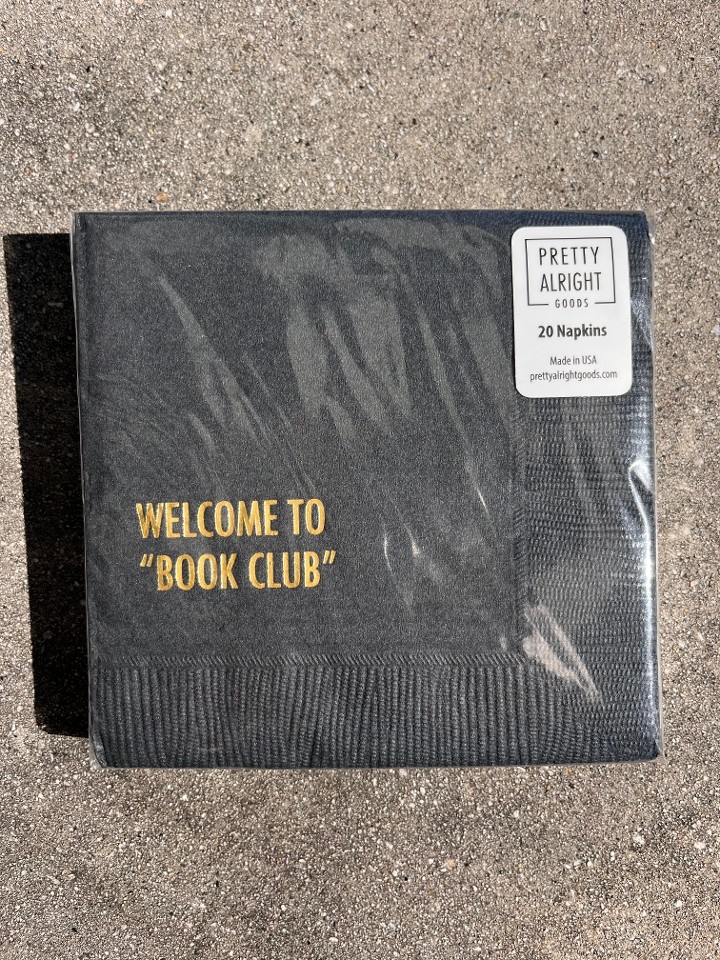 Napkin - Book Club