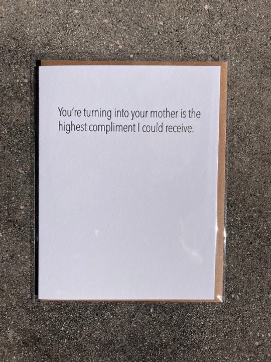 Card - Turning Into Mom