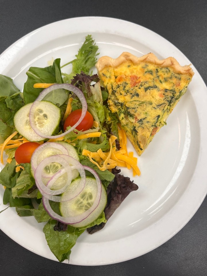Quiche of the Day with Side Salad