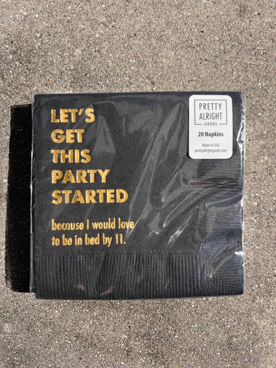 Napkins - Party Started
