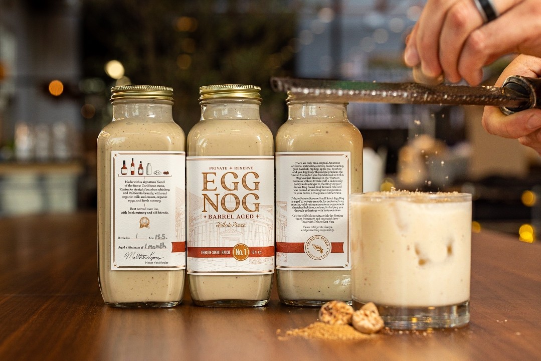 1+ Year Barrel Aged Egg Nog - Owner's Reserve - 16oz / 476ml