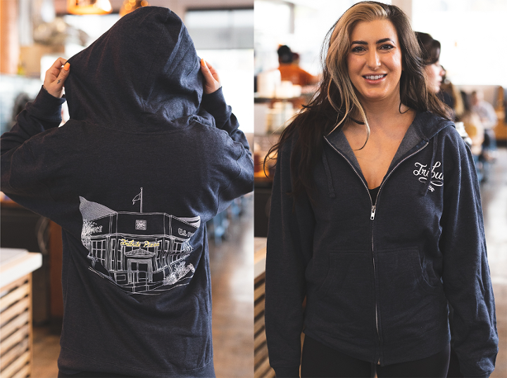 Tribute Pizza - Building Hoodie