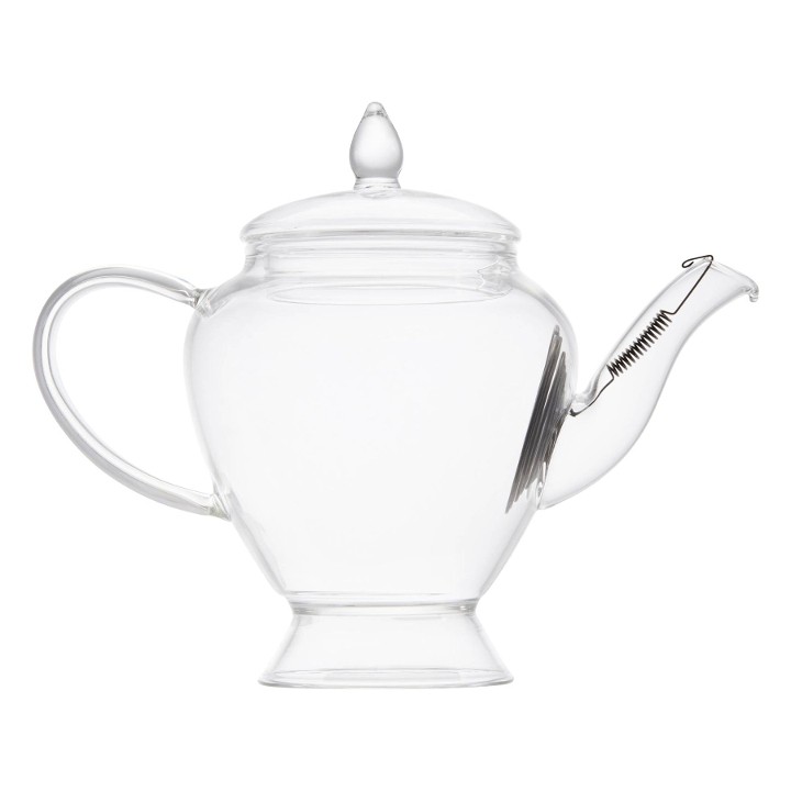 Rare Tea Hand-blown Glass Teapot