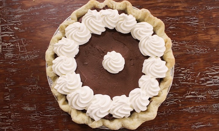 * 9" Chocolate Cream Pie