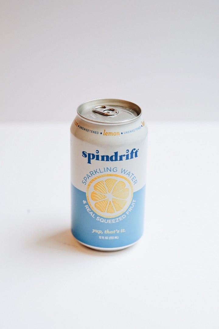 Spindrift Seltzer Lemon