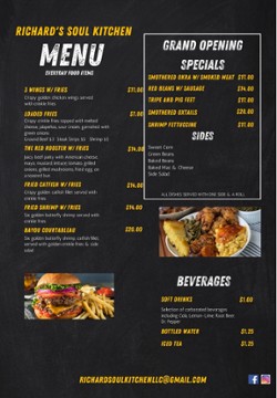 Richard’s Soul Kitchen LLC 529 St Landry Veterans Memorial Hwy