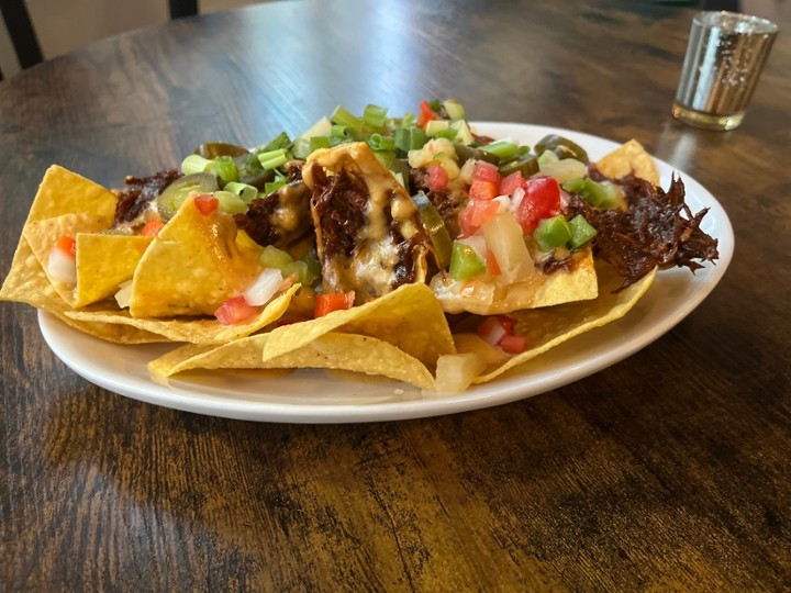 BBQ Chicken Nachos