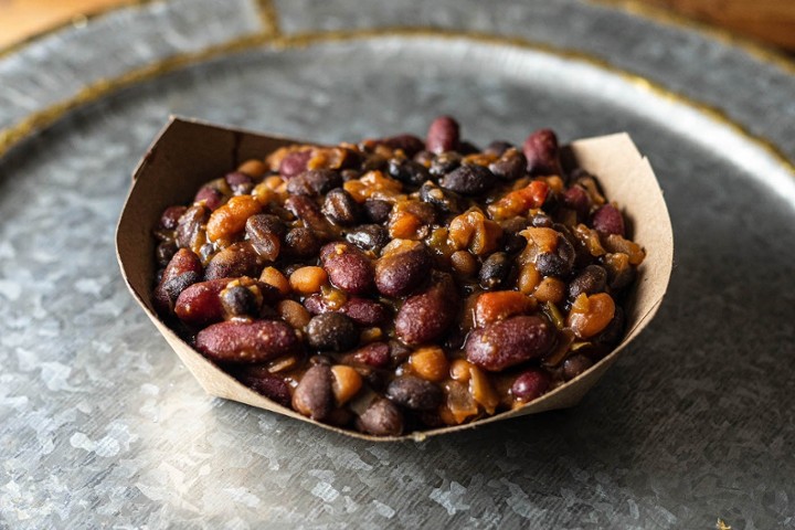 .Pit Smoked Beans