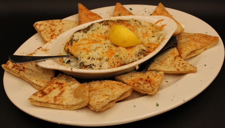 Bay Parmesan, Spinach & Crab Dip :
