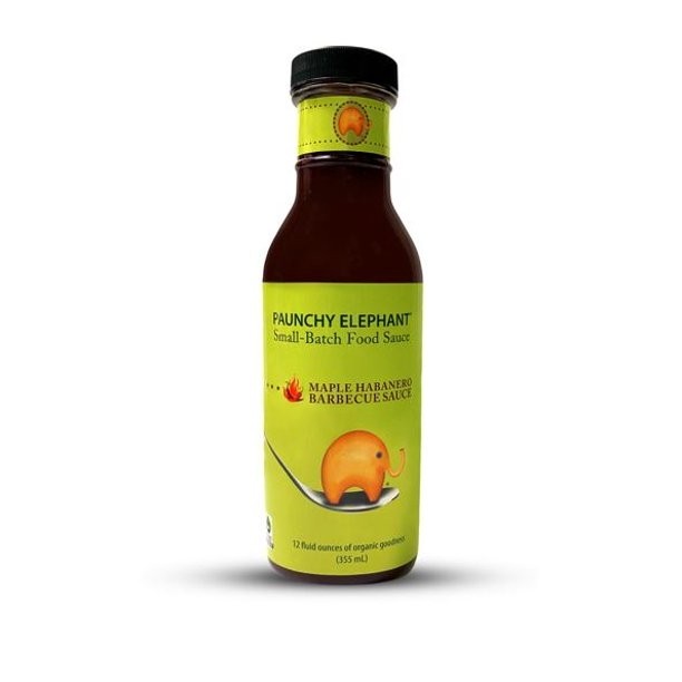Organic Maple Habanero BBQ Sauce - Paunchy Elephant