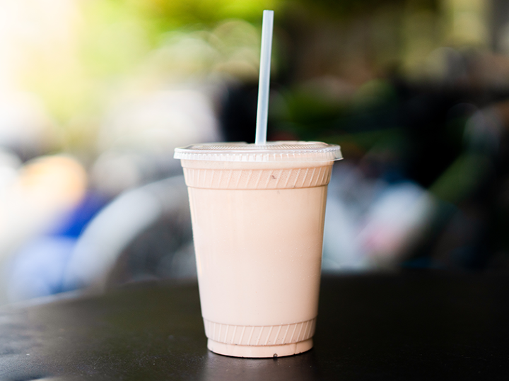 -Chocolate Malt Milkshake