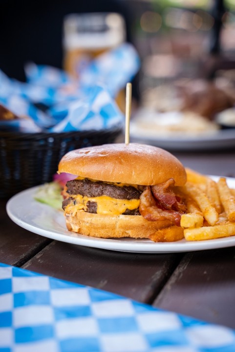 Bacon Biercheese Burger