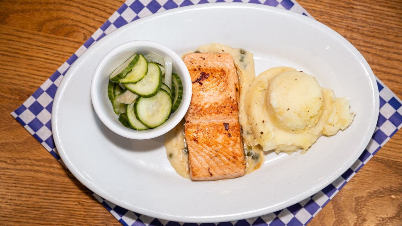 Lachsfilet