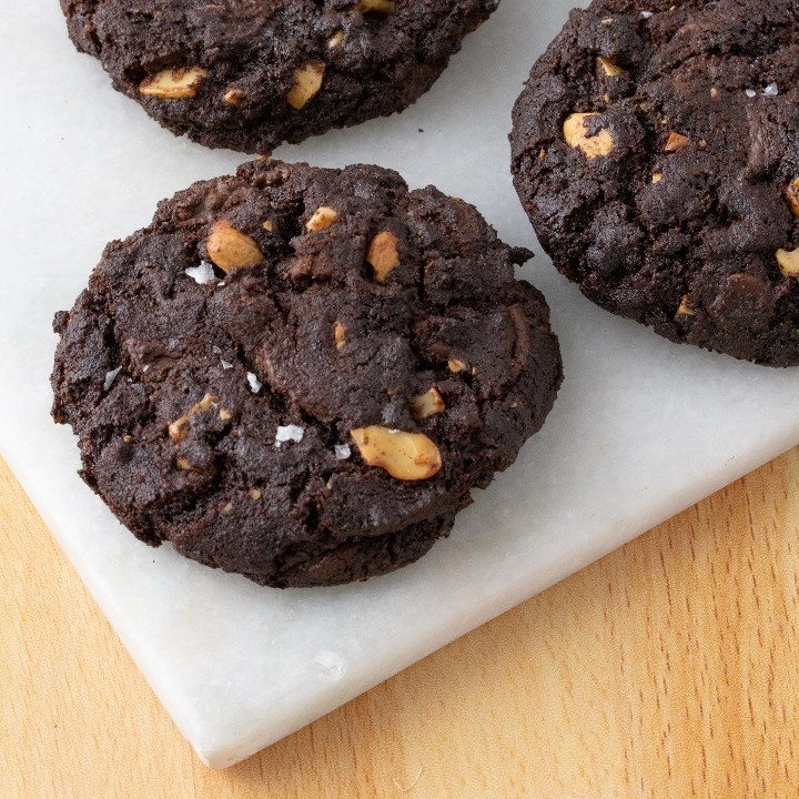 Double Chocolate Cashew Cookies