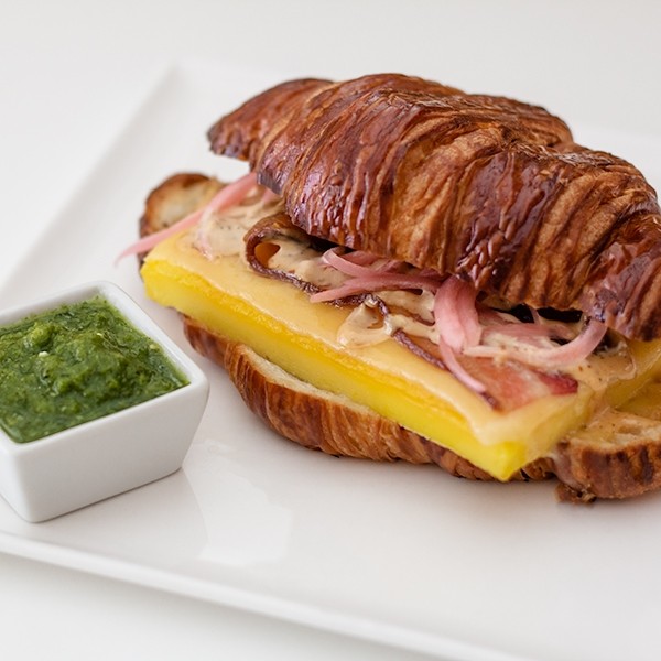 Croissant Breakfast Sandwich