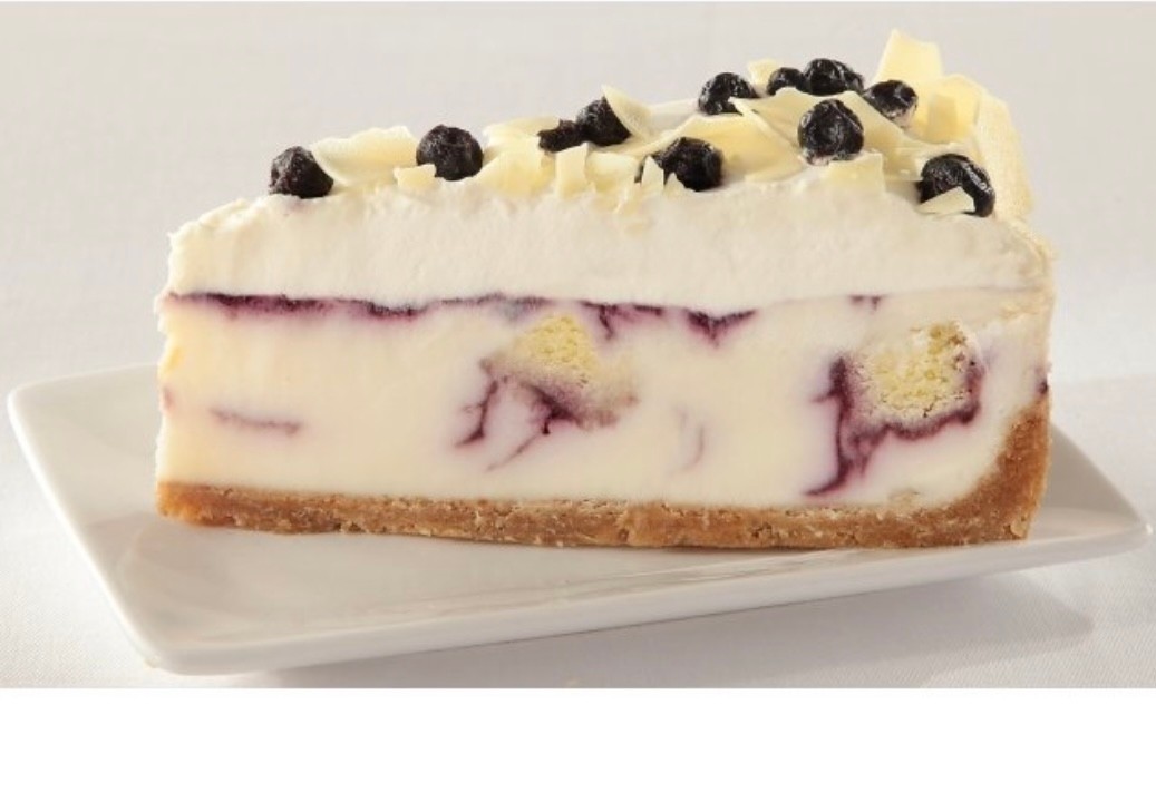Blueberry Cobbler White Choc. Cheese Cake
