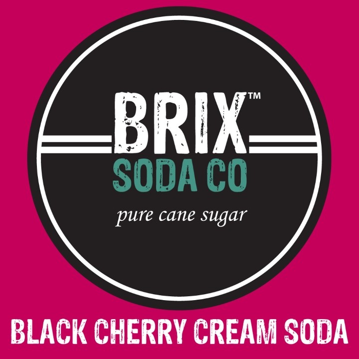 Brix Black Cherry Cream Soda