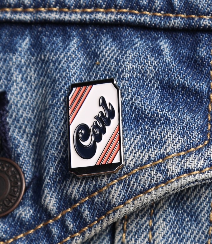 Carl Enamel Pin