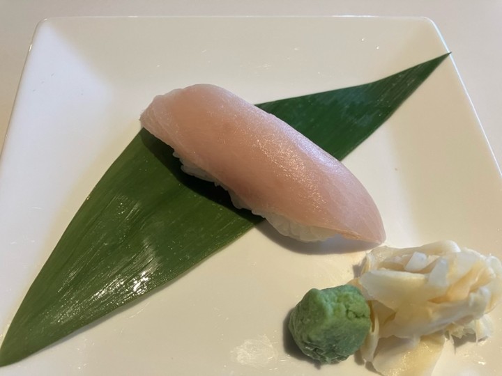 Hamachi (Yellowtail) 1 pc Nigiri /w rice