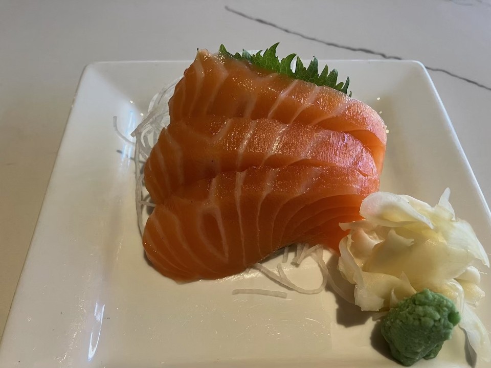 Shake  (3pc) Salmon) Sashimi