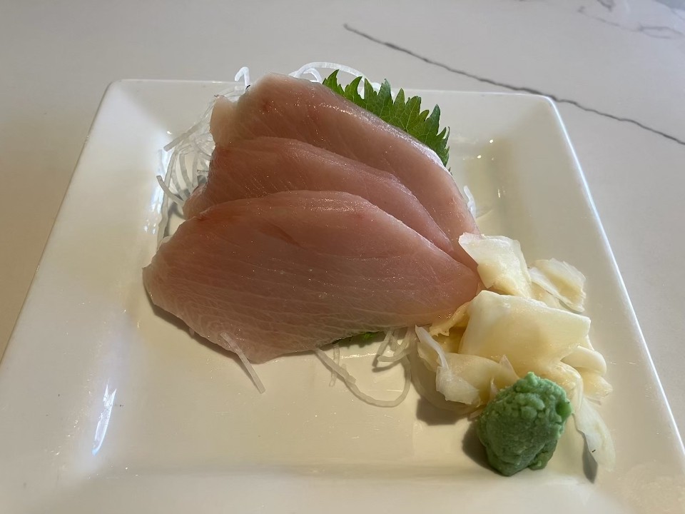 Hamachi  (3pc) Yellowtail) Sashimi