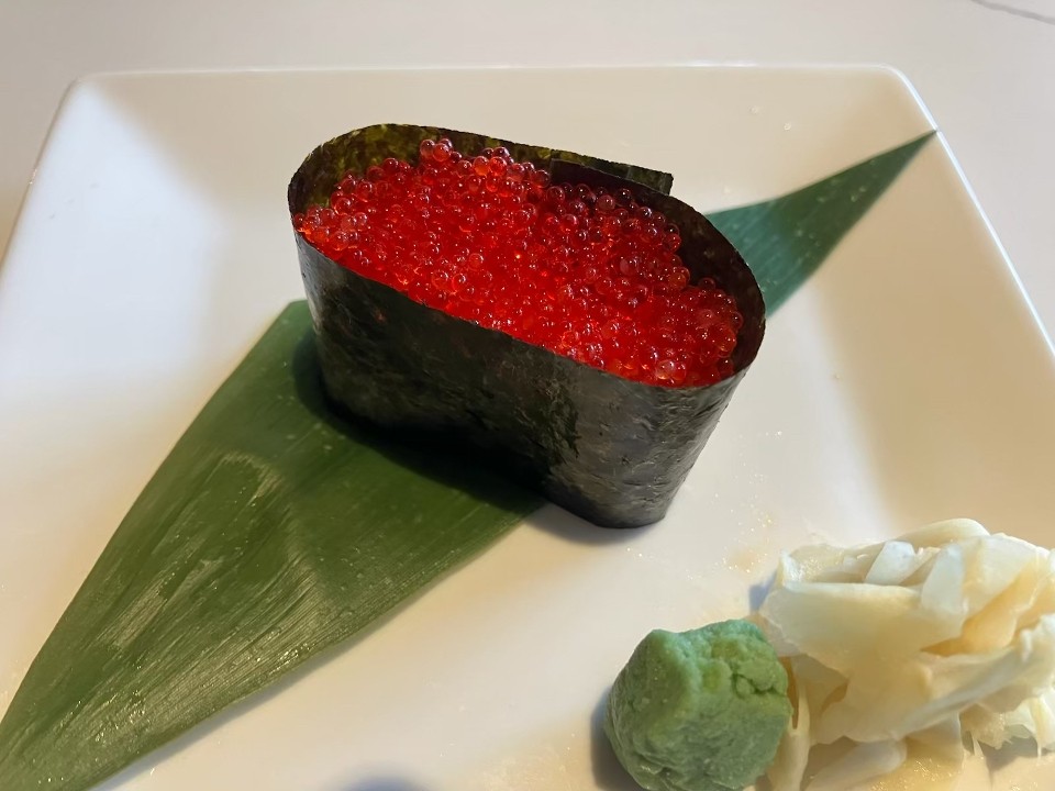 Tobikko (Flying Fish Roe) 1 pc Nigiri/w rice