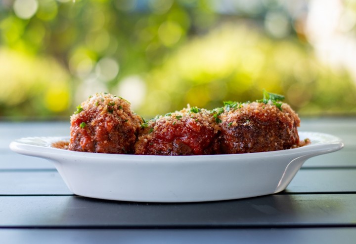 2 MEATBALLS AL FORNO