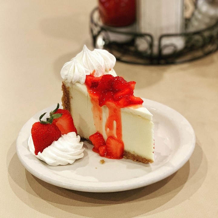 • Whole Cheesecake w/ strawberries