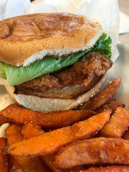 Spicy Fried Chicken Sandwich