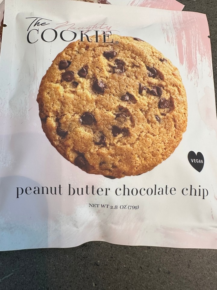 The naughty cookie pb Choc chip vegan